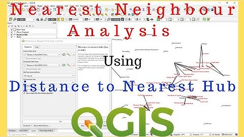 Nearest Neighbour Analysis in GIS | Neighbourhood Analysis | Distance to Nearest Hub