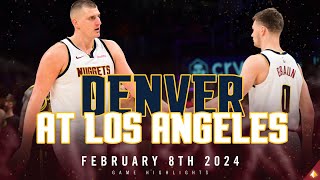 Denver Nuggets vs. Los Angeles Lakers Full Game Highlights 🎥