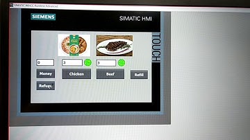 PLCA Smart Vending Machine HMI