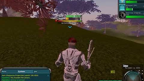 Entropia Universe - Chirin dragon taming run