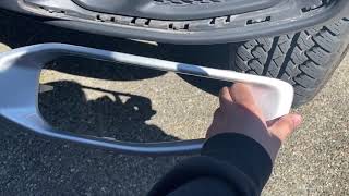 How to Remove Front Fog Light Bumper Bezel Trim Piece on Jeep JL WITHOUT REMOVING THE ENTIRE BUMPER!