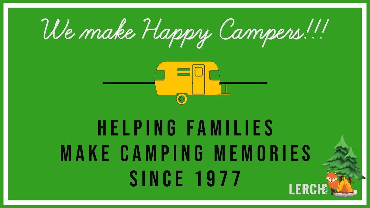 Happy Campers at Pennsylvania RV Dealership Lerch RV, Milroy, PA