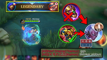 ALDOUS BEST COUNTER BUILD AGAINST OP AND SUPER META MARKSMAN KARRIE! ALDOUS BEST BUILD 2023 - MLBB