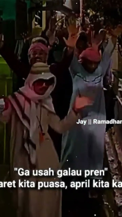 Otw ramadan jangan galau