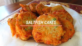 St. Kitts Saltfish Cake Recipe || Saltfish Fritters