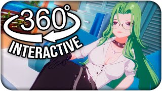 Personal Attention From Beautiful Anime Girl~ | Interactive 360º VR Video