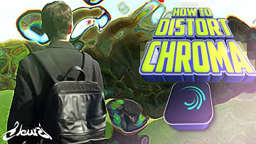 How To Distort Chroma on Mobile [alight motion]
