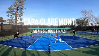 CAPA Claremont Men's 5.0 Gold Finals Matt/Dana vs Louis/Dylan