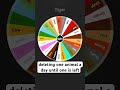 deleting one animal a day until one is left! #animals #interactive #shorts