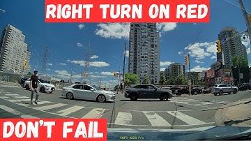 🚦 Right Turn on Red LIGHT – What Most Drivers Forget! (Don’t Fail Your Test)