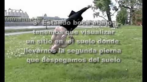tricking tutorial español aerial twist