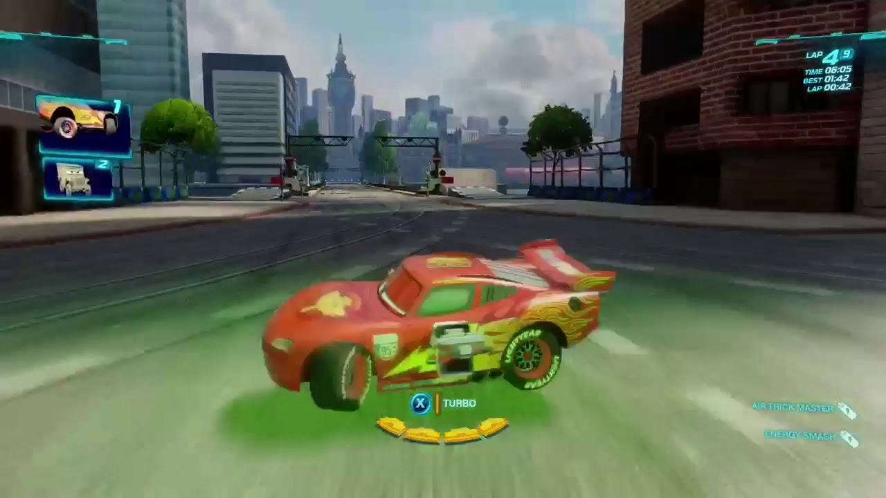 Cars 2 The Video Game | Lightning McQueen - Hyde Tour | 9 laps