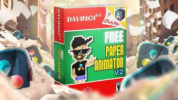 Free Resolve Paper Animator just got a V2! - DRAG & DROP ANYTHING