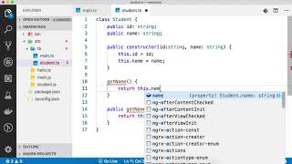 7.3 Fundamentals of TypeScript. How to compile and run #typescript program in console