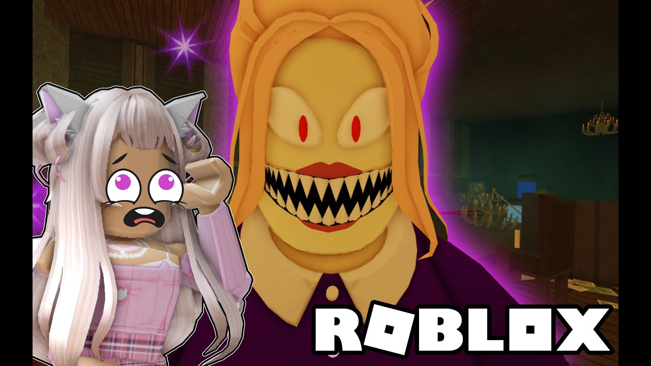ESCAPE MISS MARIE'S LIBRARY (SCARY OBBY) ROBLOX CATIEBLOX YouTube