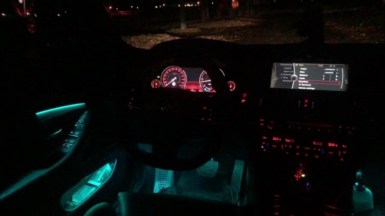 Bmw f10 ambient light YouTube