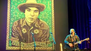 Steve Earle “Last Words” for Justin Townes Earle (Nashville, 4 January 2023)