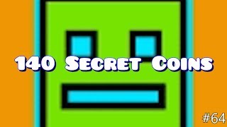 140 Secret Coins ~ GDPS 1.9 ~ LETS PLAY #64 ~ Disco Chip ~ Insane