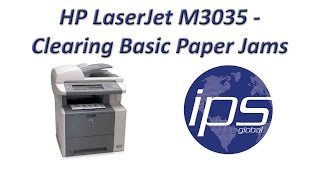 HP M3035 - Review Clearing Basic Paper Jams HP M3035 - Review Clearing Basic Paper Jams