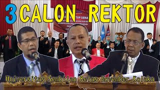 INI TIGA CALON REKTOR USN KOLAKA
