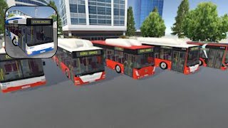 City Bus Simulator 2 - Gameplay Walkthrough Part 1 (ios Android) screenshot 1