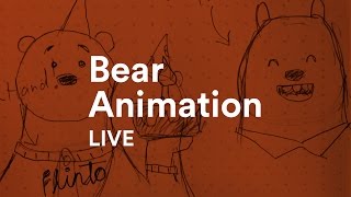 Live Challenge: Creating a bear illustration and animating it screenshot 5