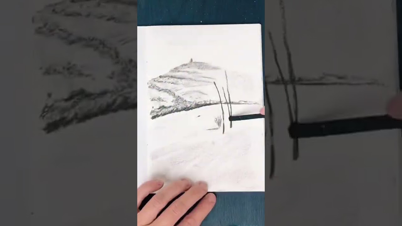 Un simple dessin au fusain 