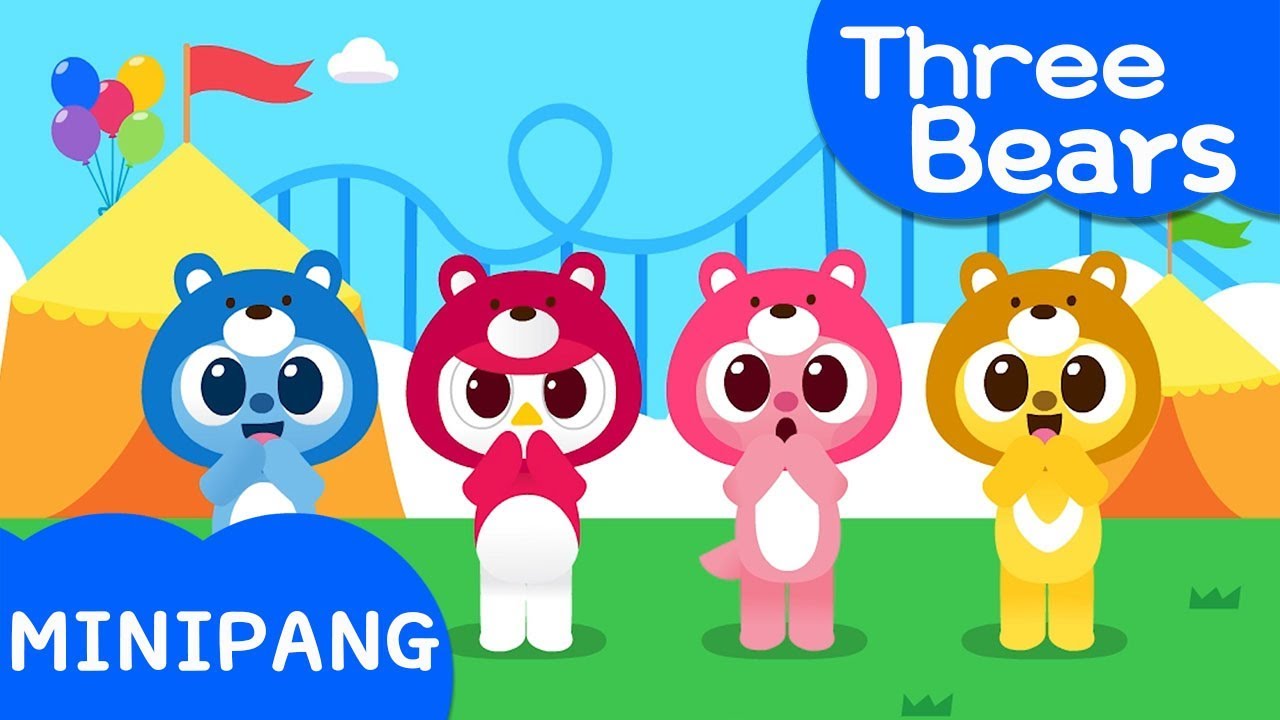 ⁣The Three Bears | Miniforce | Nursery rhymes | Animal Song | Mini-Pang TV Kids Song