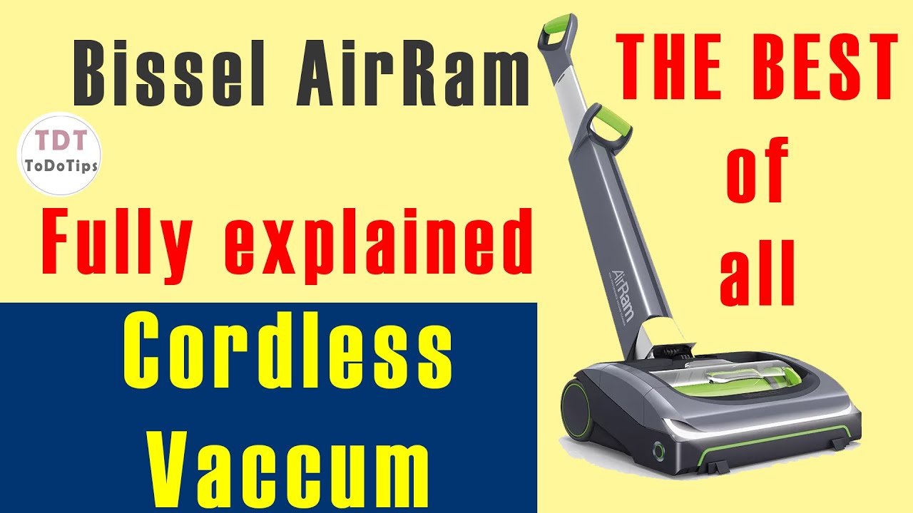 Review of BISSELL 1984B AirRam 22V LiIon Cordless Stick Vacuum cleaner