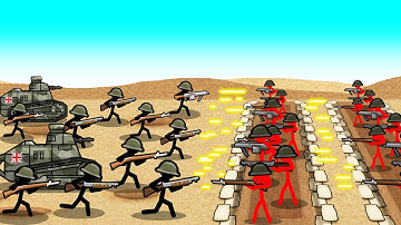 Announcing Stickman Trenches!  World War 1 Stick Trench Warfare