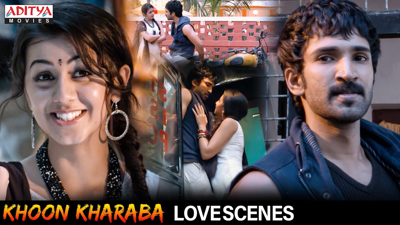 Khoon Kharaba Movie Love Scenes | Aadhi Pinisetty, Nikki Galrani | Aditya Movies