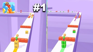 Cube Surfer! - New Release - Hyper Hybrid Casual - Gameplay Walkthrough (iOS & Android)