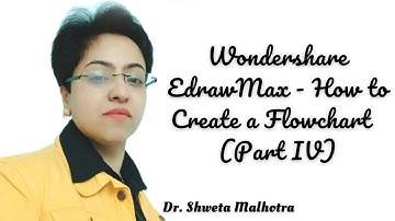 Wondershare EdrawMax - How to Create a Flowchart (Part IV)