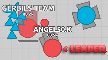 KILLING LEADER TANKS! CLAIMING 1ST ON LEADERBOARD! (Diep.io FFA Gameplay)