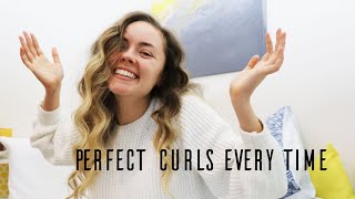 My NOHEAT, 5 MINUTE, SAMEDAY, PERFECT curls hair tutorial!