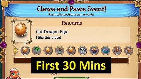 Merge Dragons Claws and Paws Event First 30 Mins Gameplay