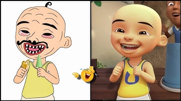 Goyang - Upin Ipin Drawing Meme | Upin & Ipin kartun lucu | Animation art Meme 🤣🤣
