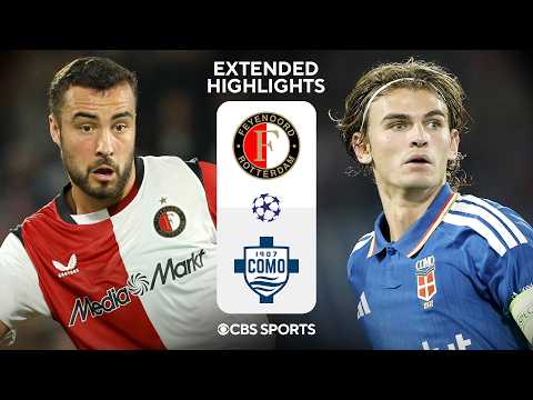 Feyenoord vs. Como: Extended Highlights | UCL League Phase MD 2 | CBS Sports Golazo