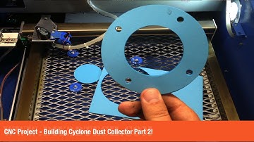 CNC Project -  Building Cyclone Dust Collector Part 2!
