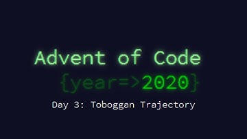 C# | Advent of Code 2020 - Day 3: Toboggan Trajectory - Part One