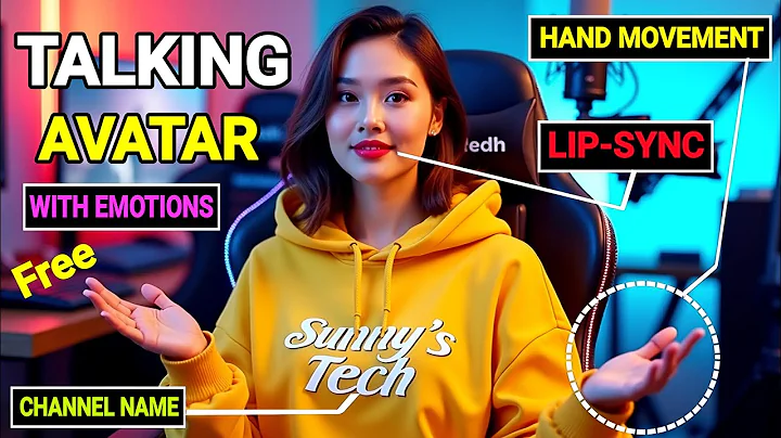 Make Ultra Realistic Talking AI Avatar for FREE - How to Create Realistic AI Talking Avatar 