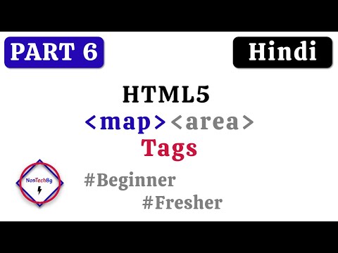 HTML5 | map Tag | area Tag | Tutorial In Hindi By NonTechBg | Web Development | Web Designing |