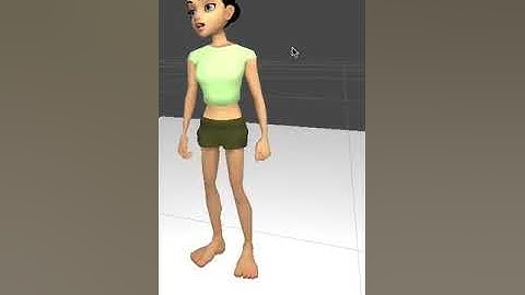 Model80 of IMVU downloaded with morph/skeletal animations