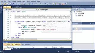 Visual Basic Tutorial   140   Keeping Letters Out Of TextBoxes