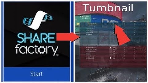 How to create thumbnail in Sharefactory (Really easy)