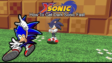 SRB2 X Sonic - How To Get Dark Sonic Fast