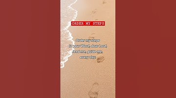 Thumbnail of Order My Steps In Your Word #christiansong #christianmusic #shorts