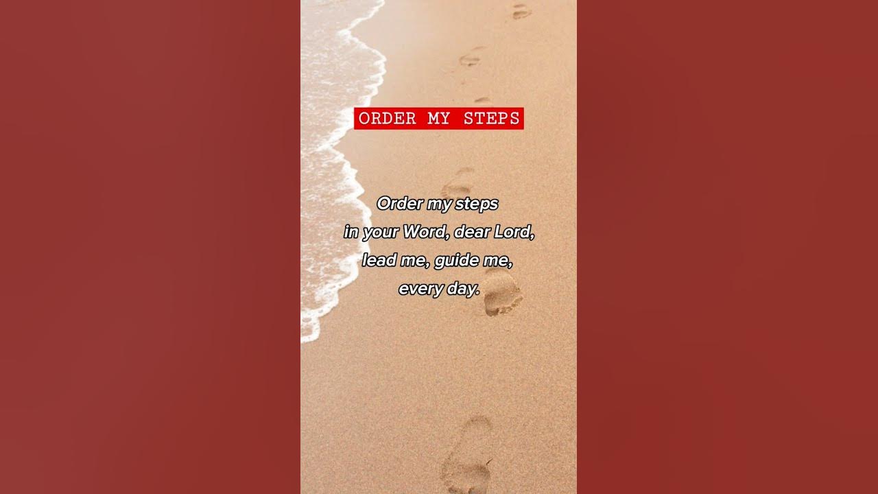 Order My Steps In Your Word #christiansong #christianmusic #shorts