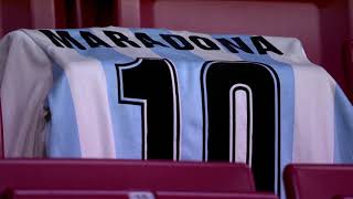 Champions League matches fall silent in memory of Diego Maradona