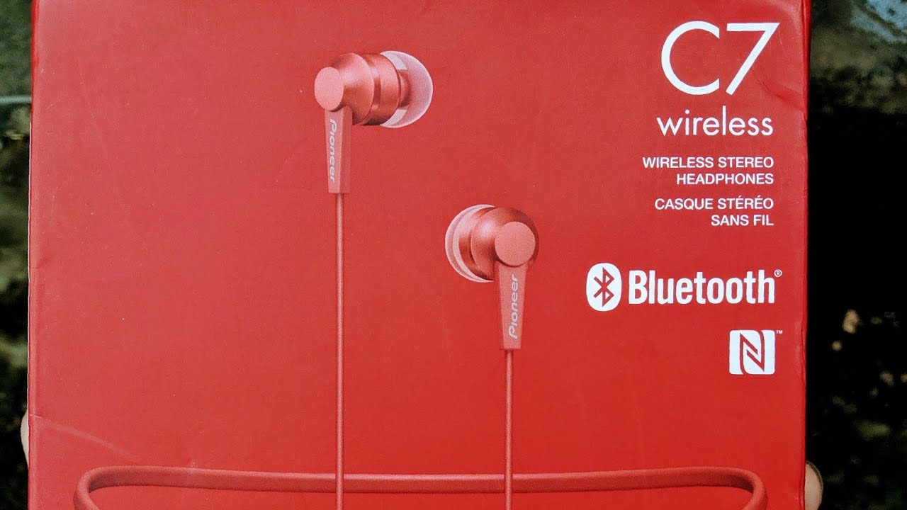Best Wireless Earphones Under 1500 Pioneer Se C7bt Bluetooth Earphones Youtube